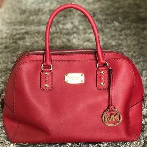 Michael Kors Red Handbag
